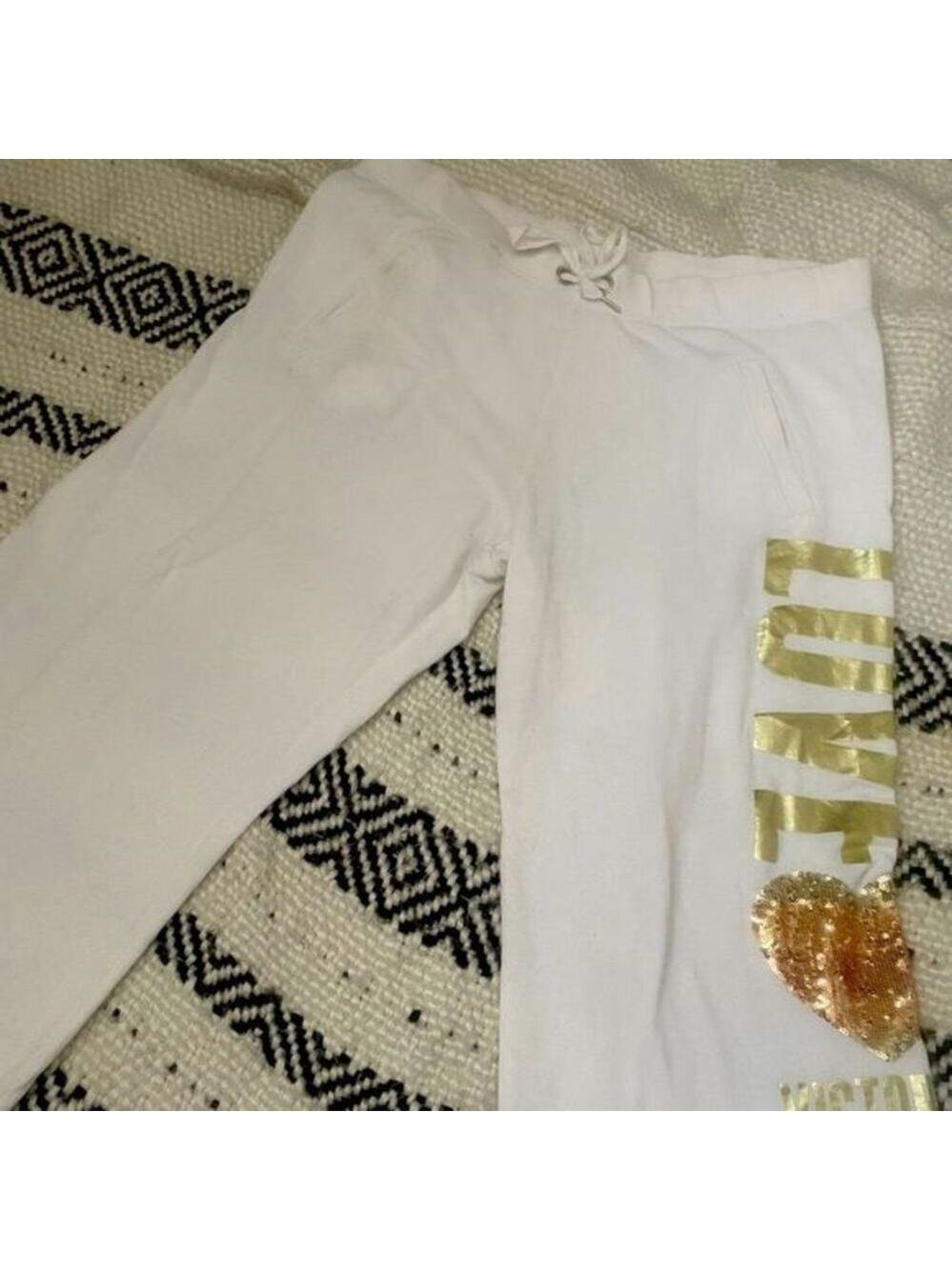 Victoria secret angel crop boyfriend pants size small